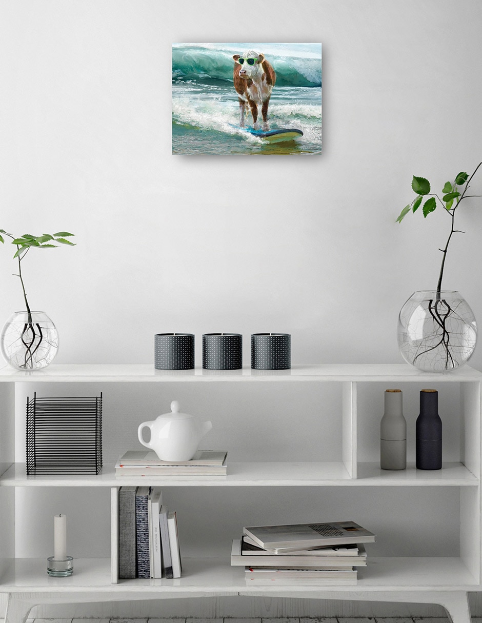 Cuadro decorativo Surf & Turf técnica mixta Playas 2