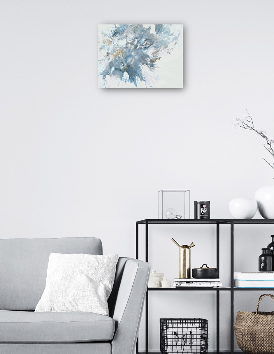 Cuadro decorativo Simpatico I técnica mixta Floración 2