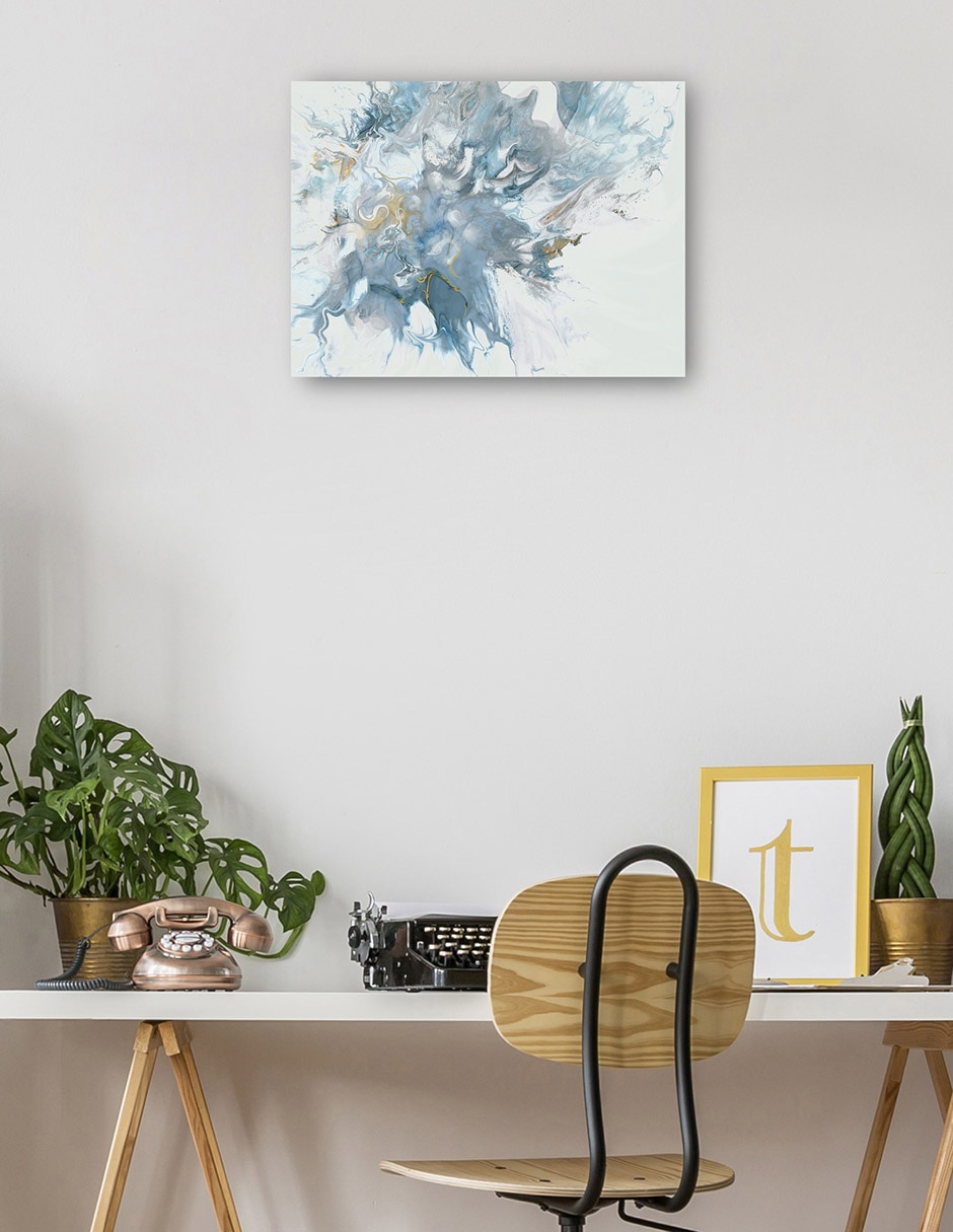 Cuadro decorativo Simpatico I técnica mixta Floración 3