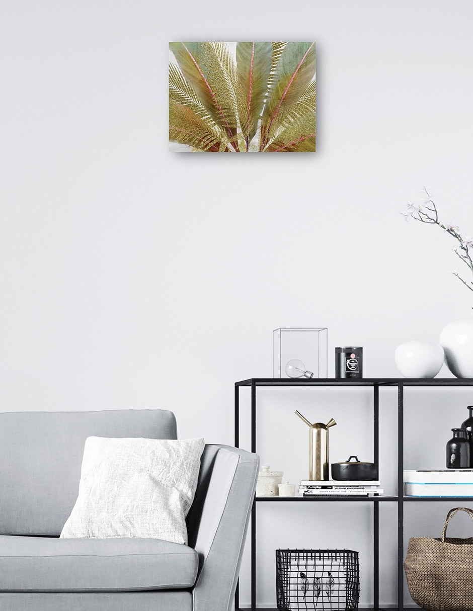 Cuadro decorativo Oros de la isla I técnica mixta Primavera 3