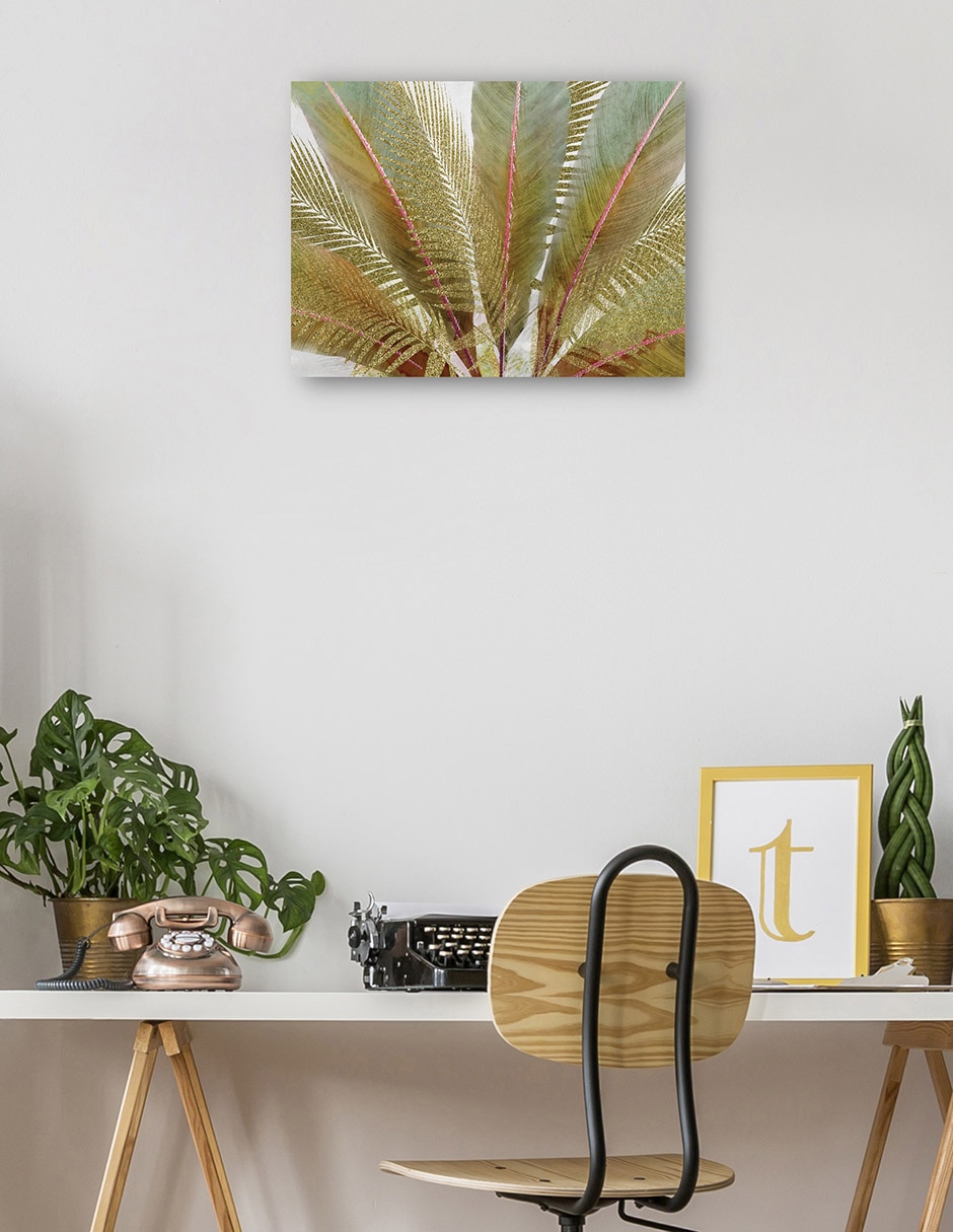 Cuadro decorativo Oros de la isla I técnica mixta Primavera 4