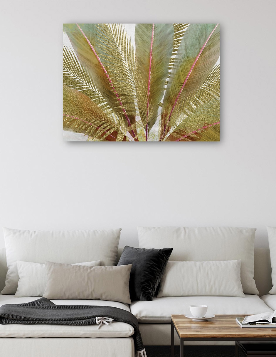 Cuadro decorativo Oros de la isla I técnica mixta Primavera 6