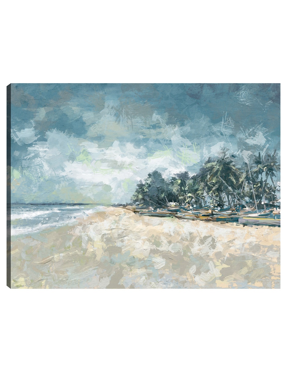 Cuadro decorativo Paraíso técnica mixta Playas