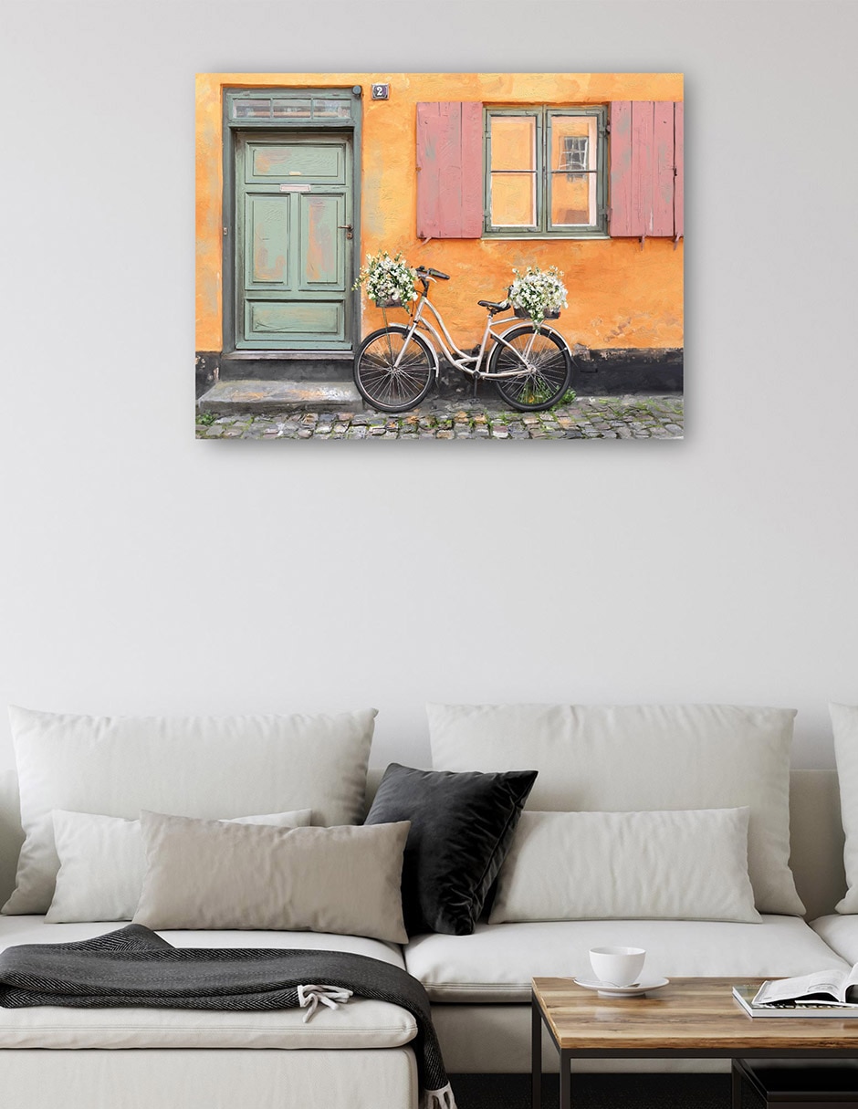 Cuadro decorativo Painiers a Fleurs técnica mixta Arreglo floral 6
