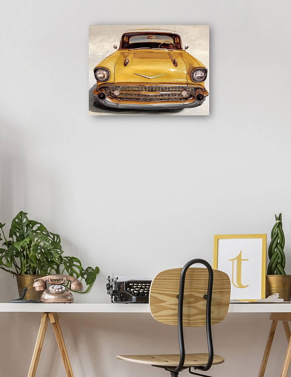Cuadro decorativo Paseo de la vendimia I técnica mixta Clásicos 4
