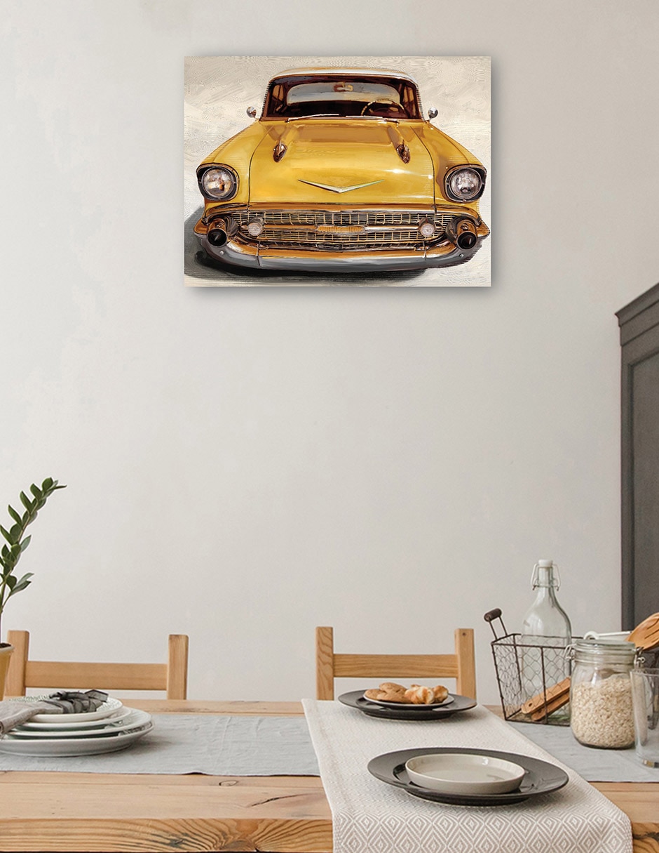Cuadro decorativo Paseo de la vendimia I técnica mixta Clásicos 5