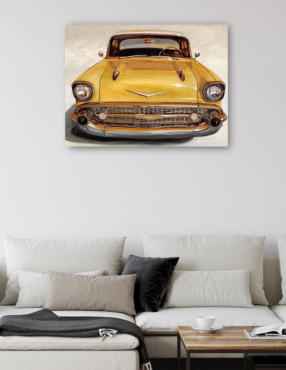 Cuadro decorativo Paseo de la vendimia I técnica mixta Clásicos 6