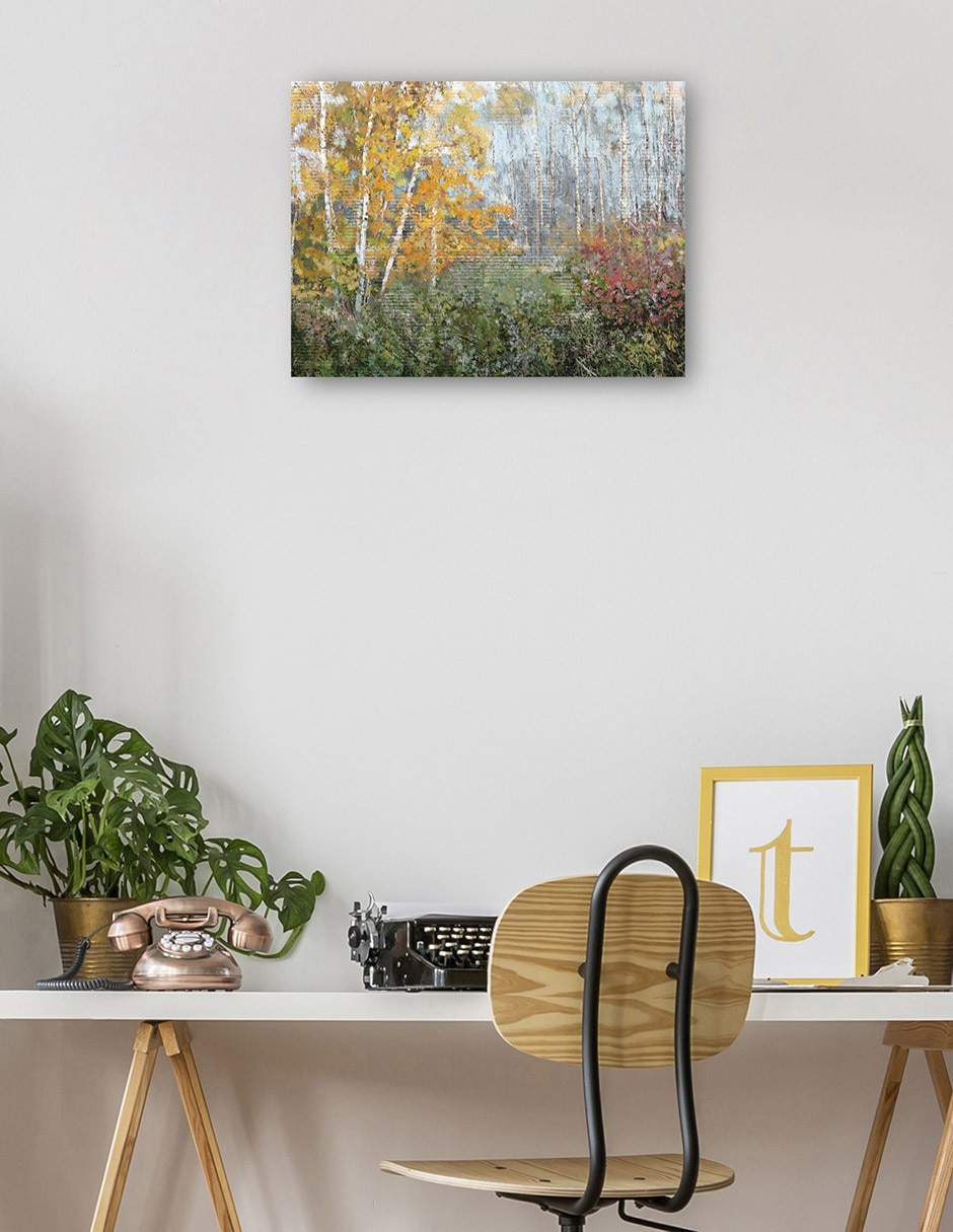 Cuadro decorativo Rueda De Color técnica mixta Bosques 3