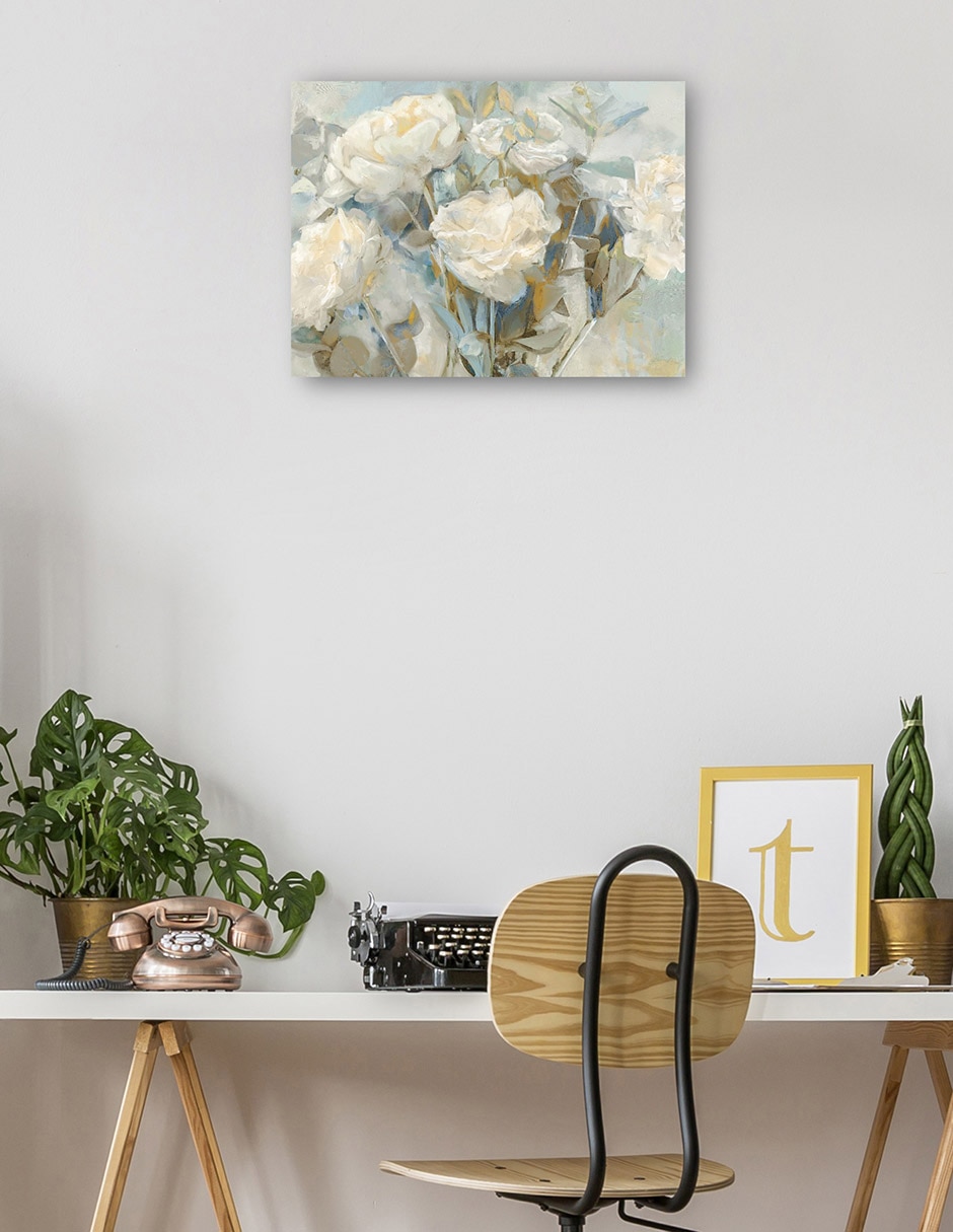 Cuadro decorativo Sabrina técnica mixta Floración 3