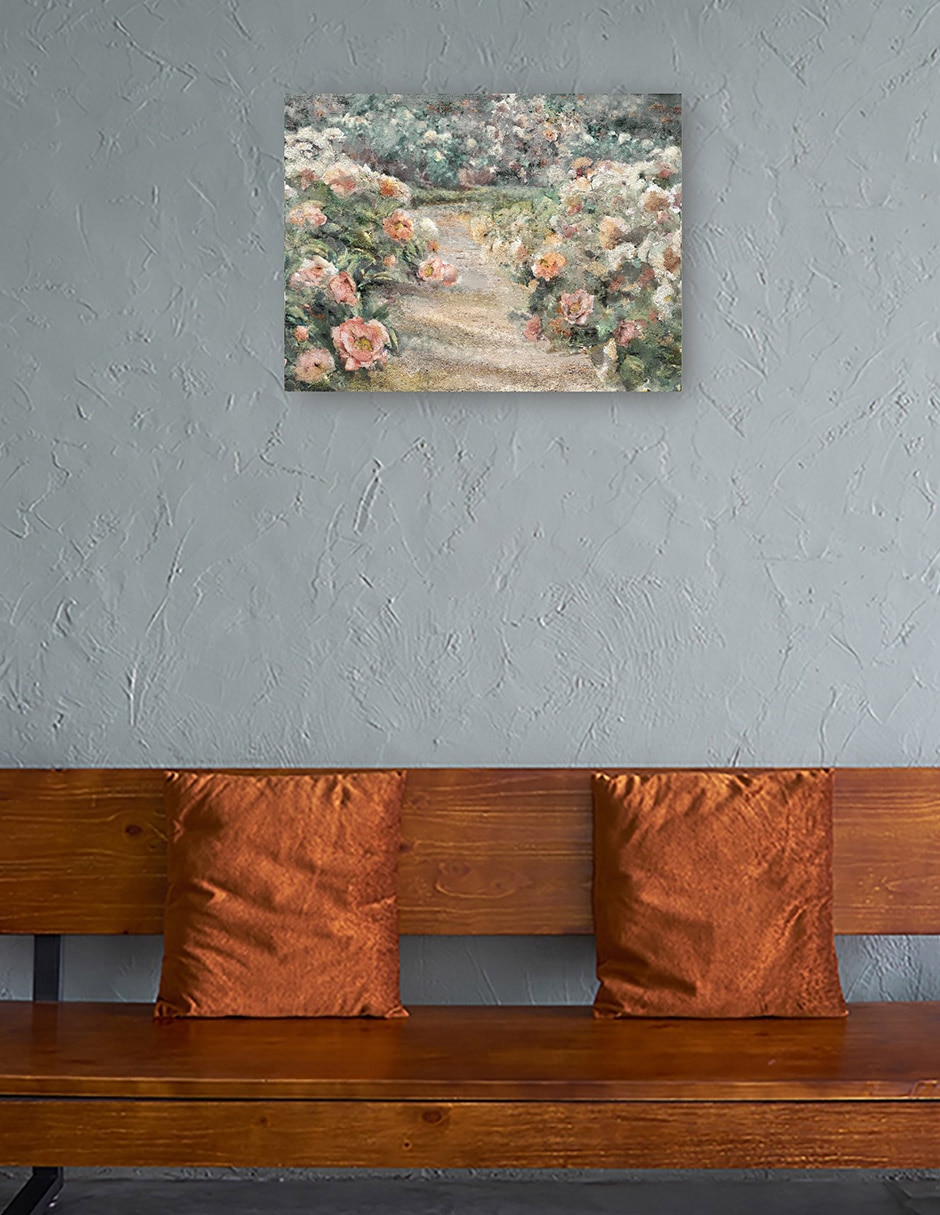 Cuadro decorativo Sendero Del Jardín técnica mixta Caminos 2