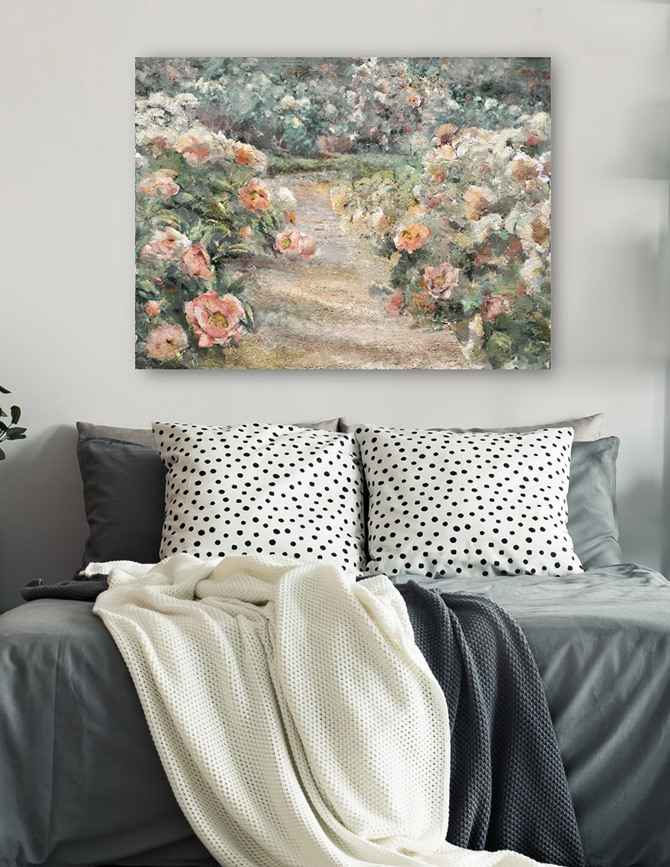 Cuadro decorativo Sendero Del Jardín técnica mixta Caminos 4