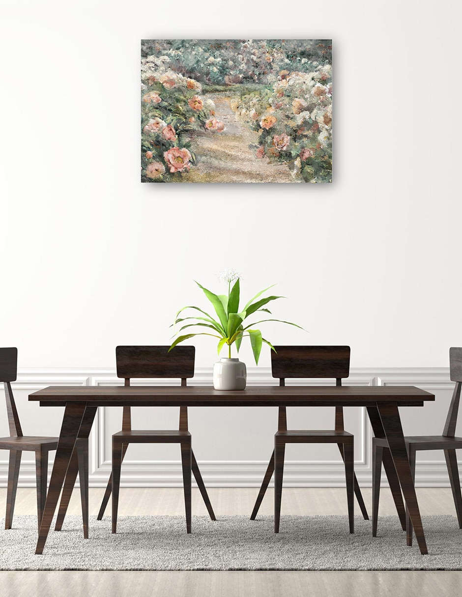 Cuadro decorativo Sendero Del Jardín técnica mixta Caminos 5