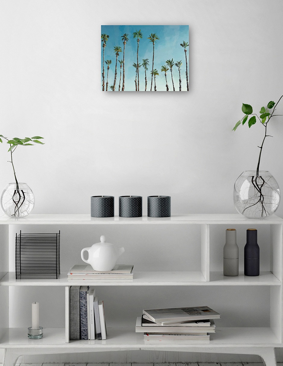 Cuadro decorativo Domingo de Palma técnica mixta Trópico 3