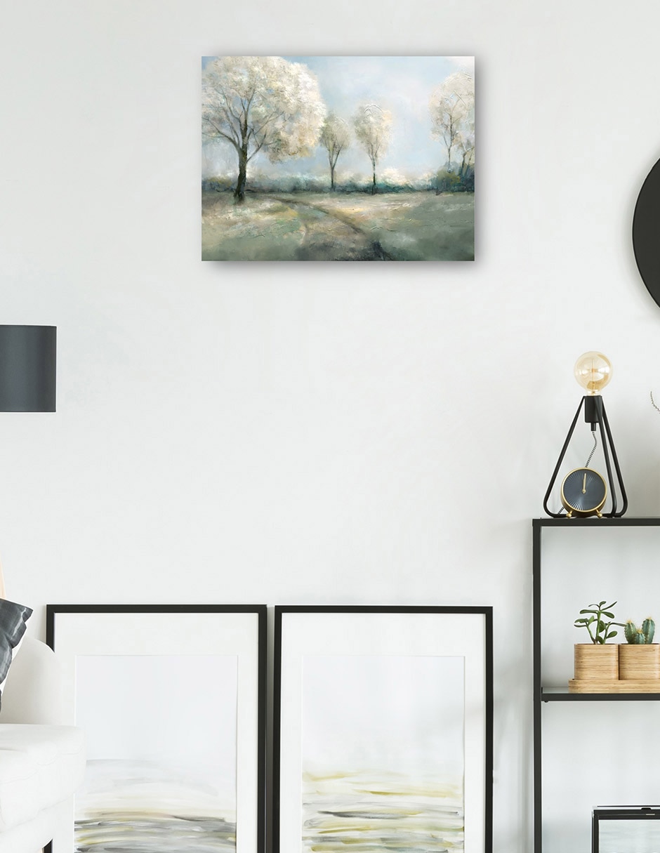 Cuadro decorativo Árboles de la tranquilidad técnica mixta Bosques 4
