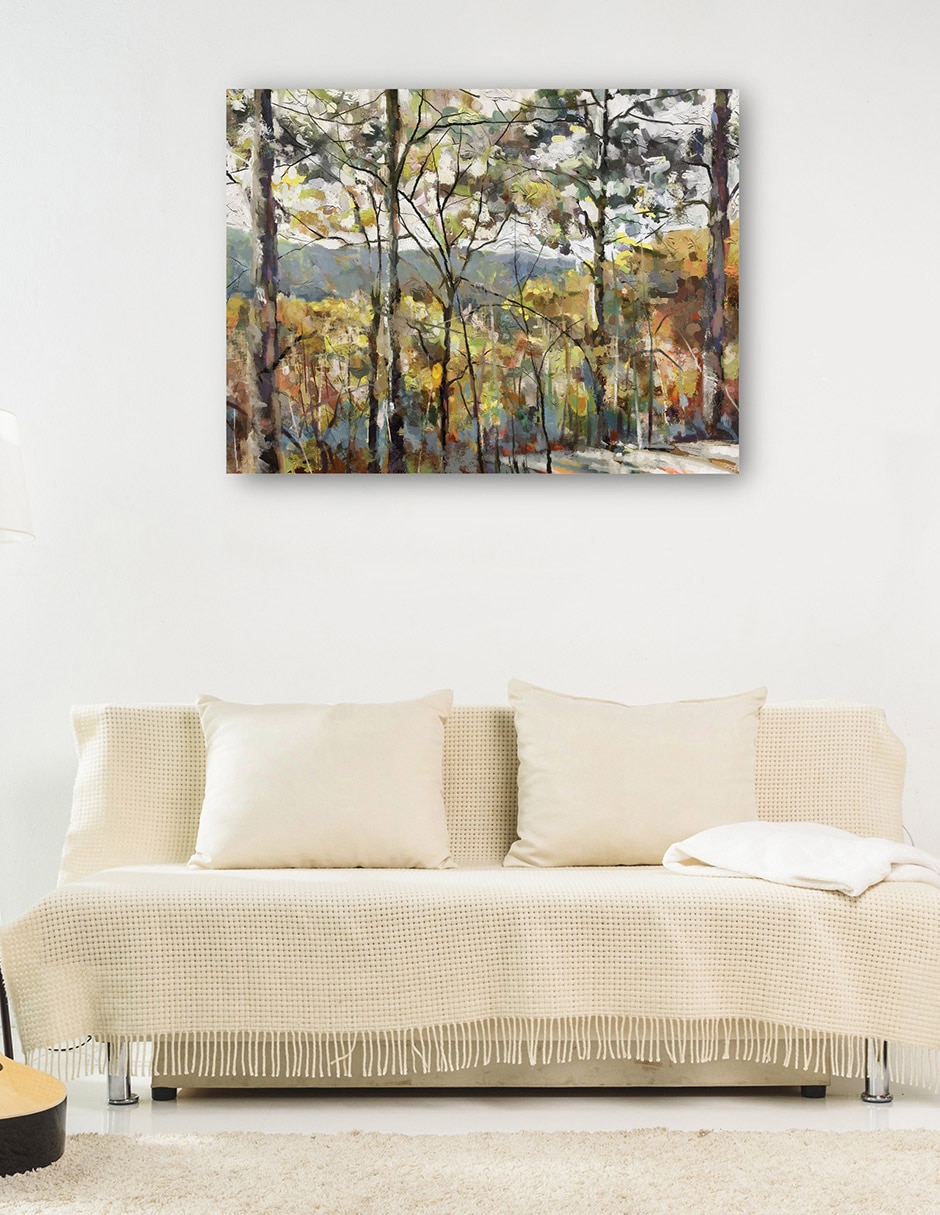 Cuadro decorativo Nuevas Alturas técnica mixta Bosques 7