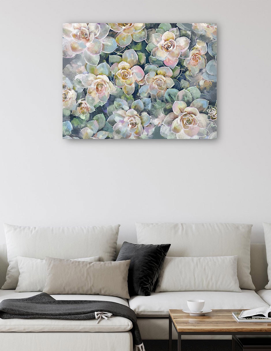 Cuadro decorativo Oasis técnica mixta Floración 5