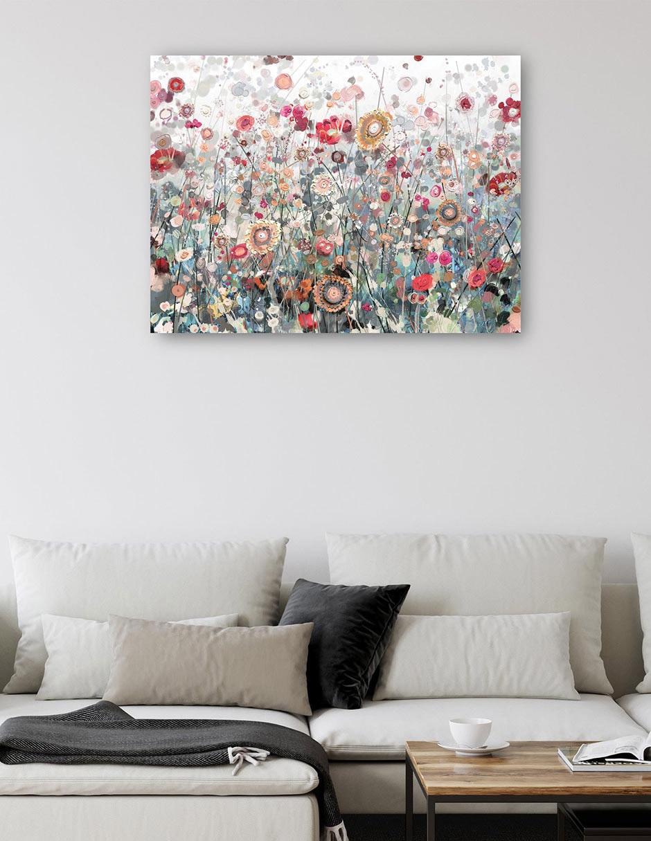 Cuadro decorativo Libre Salvaje técnica mixta Primavera 5