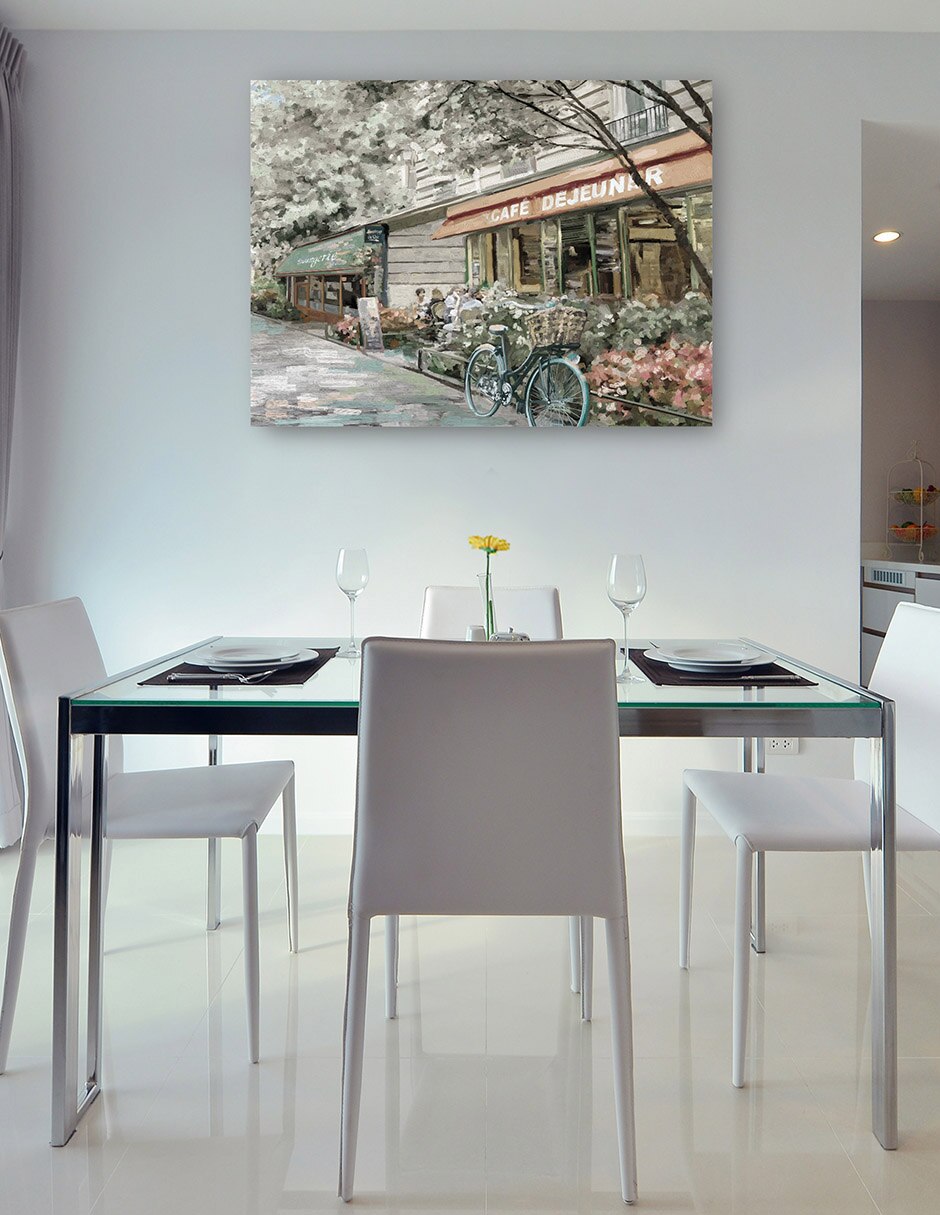 Cuadro decorativo Café Pavé Light Crop técnica mixta Arquitectura 7