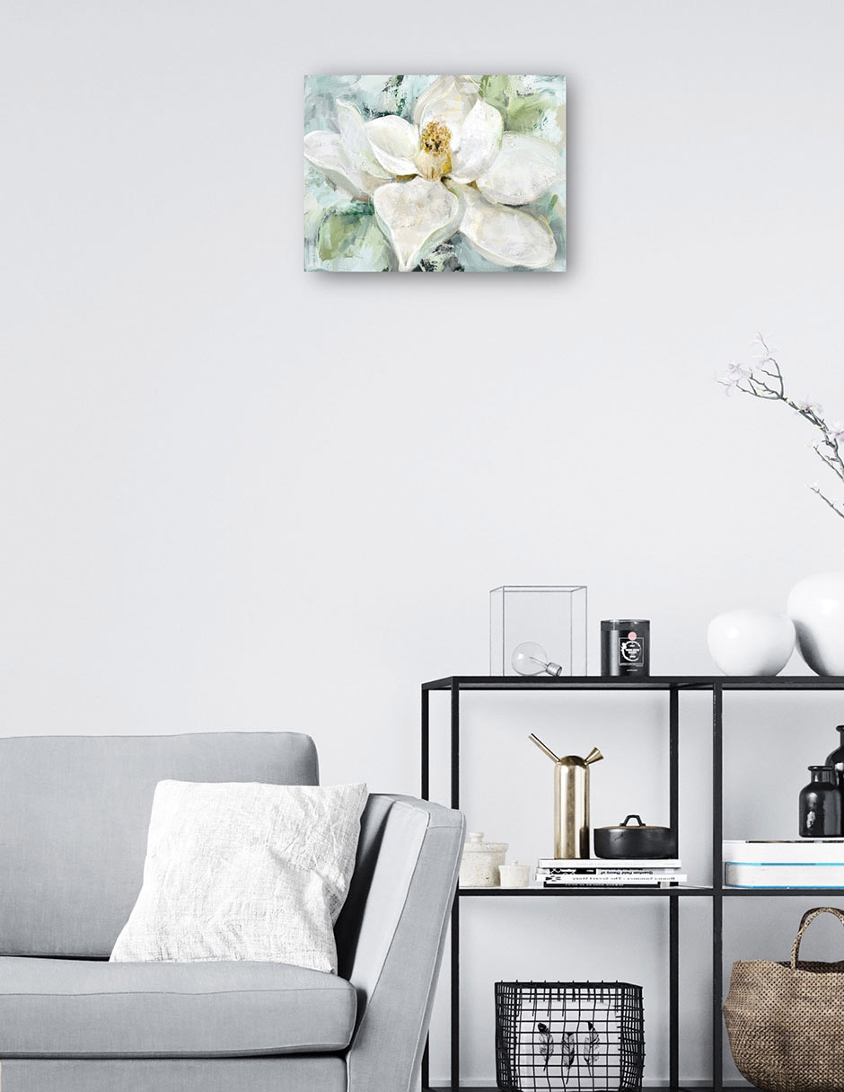 Cuadro decorativo Magnolia de la mañana técnica mixta Floración 3