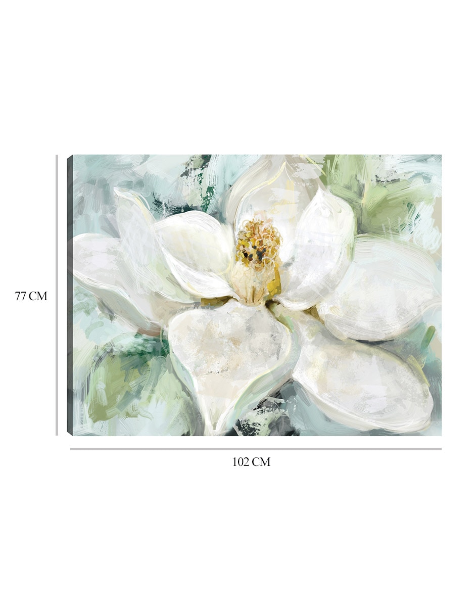 Cuadro decorativo Magnolia de la Mañana técnica mixta Floración 9