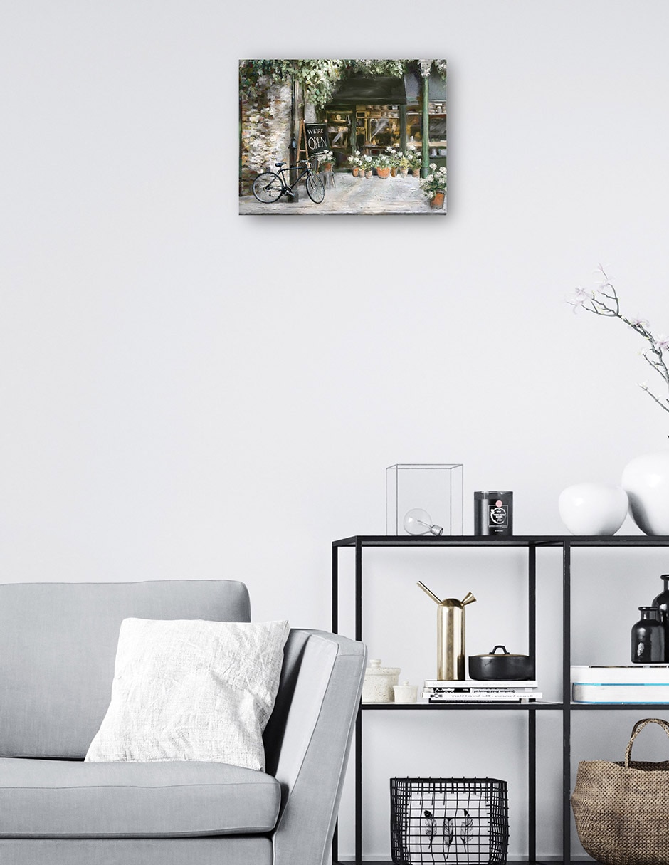 Cuadro decorativo Lugar del Pueblo técnica mixta Lugares 2