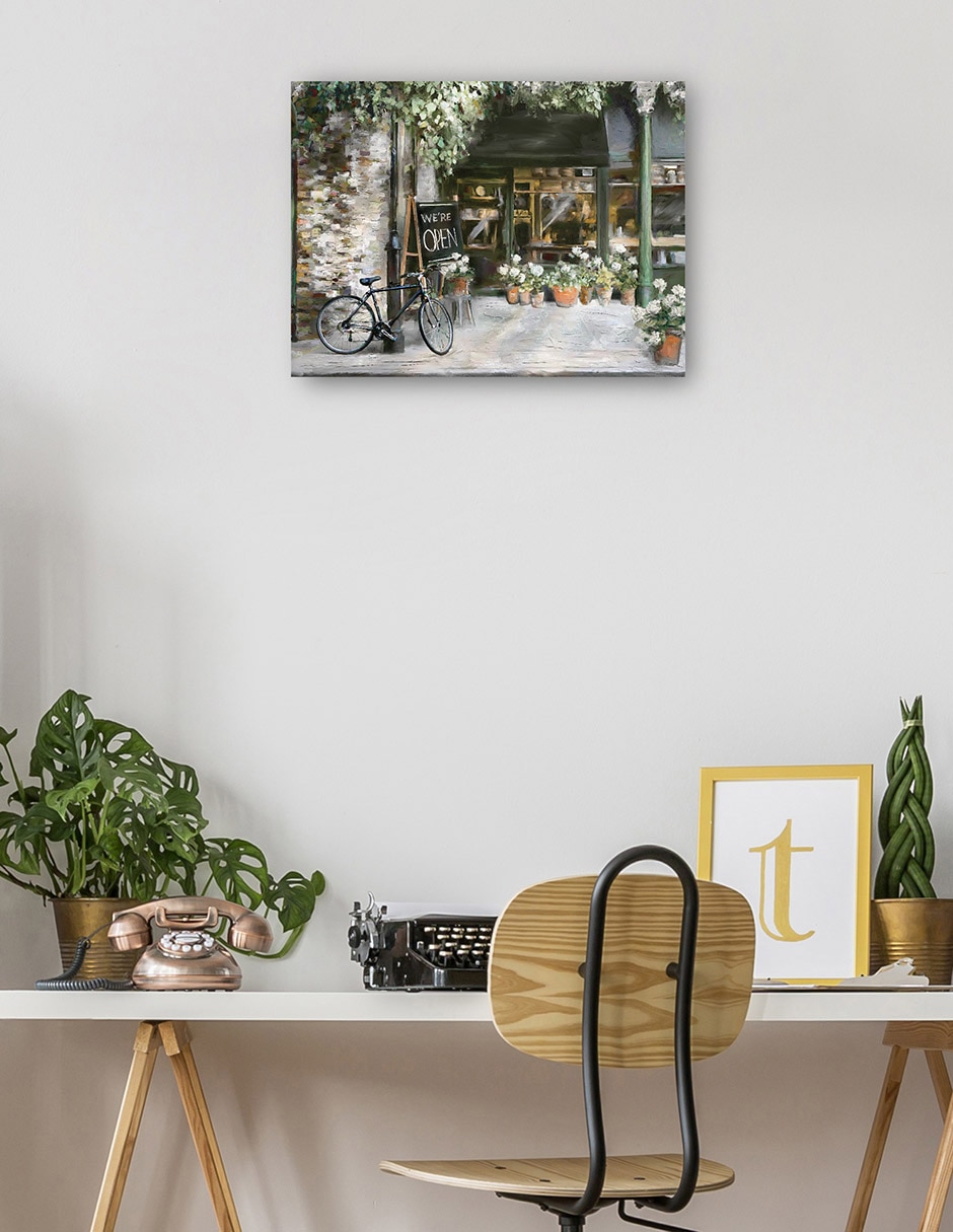 Cuadro decorativo Lugar del Pueblo técnica mixta Lugares 3
