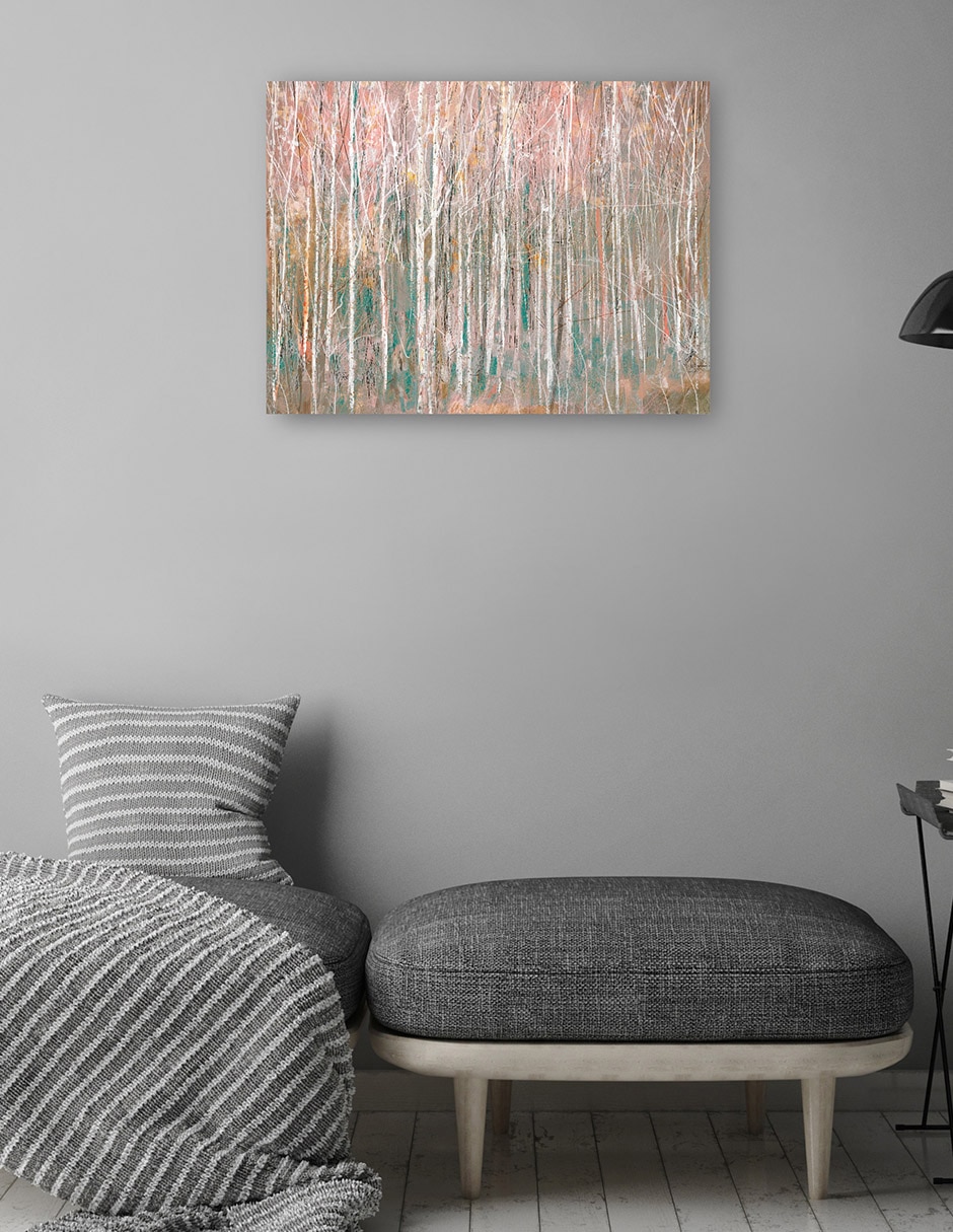 Cuadro decorativo Árboles de coral I técnica mixta Bosques 5