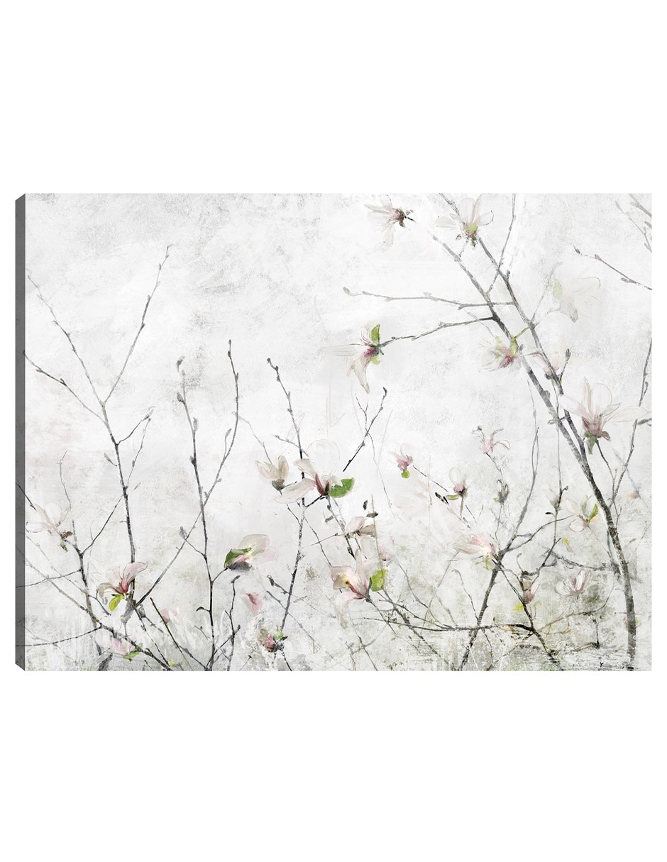 Cuadro decorativo Momento de Magnolia técnica mixta Floración