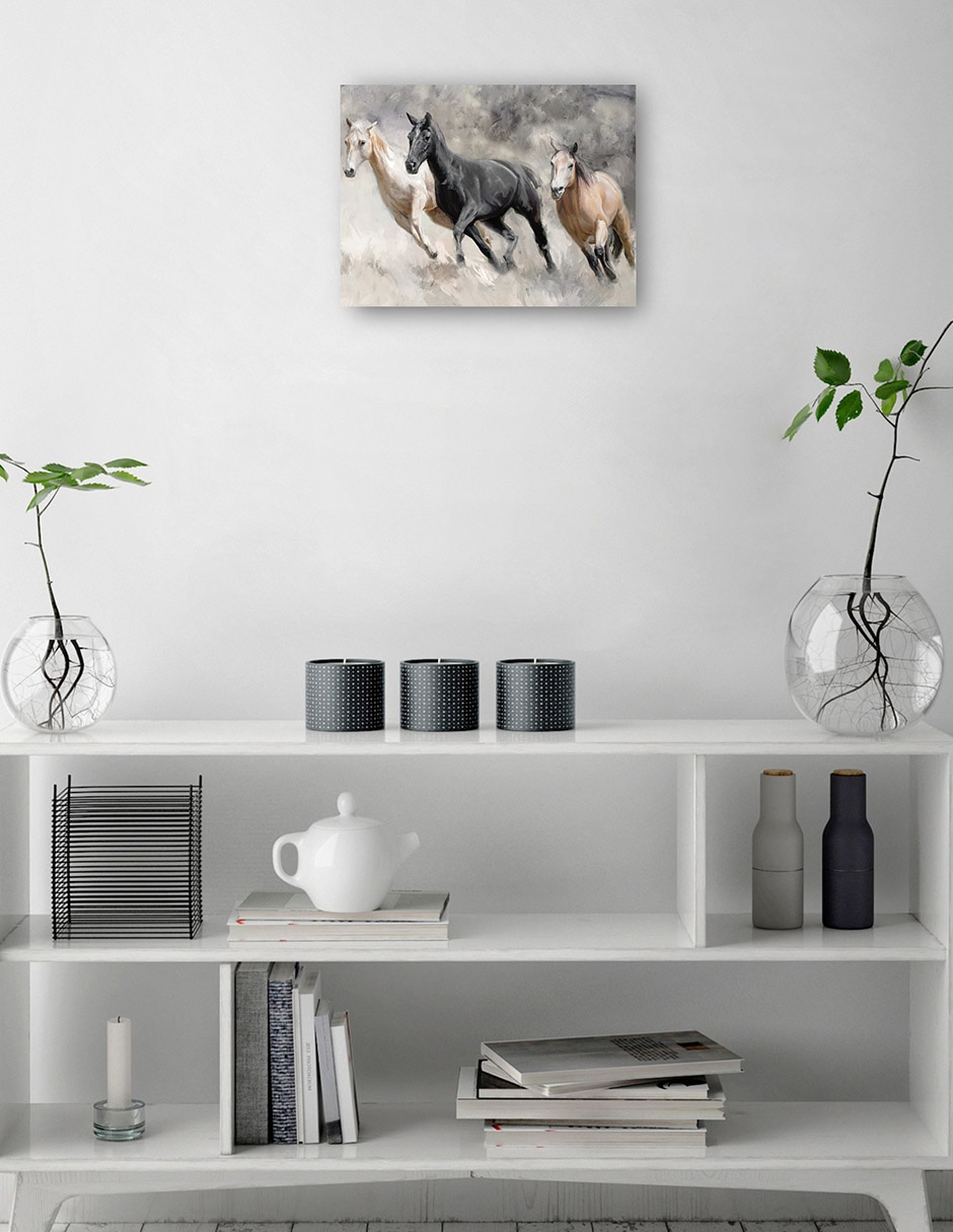Cuadro decorativo Cultivo de Carrera Dominical técnica mixta Vida Silvestre 2