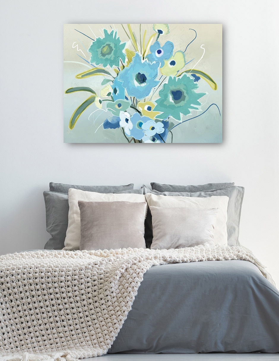 Cuadro decorativo Damas Pintadas II técnica mixta Primavera 6