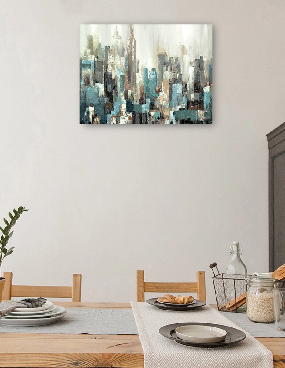Cuadro decorativo Dominio técnica mixta Edificios 4