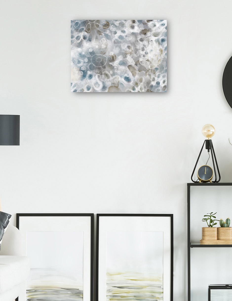 Cuadro decorativo Dúo de Pétalos técnica mixta Formas 3