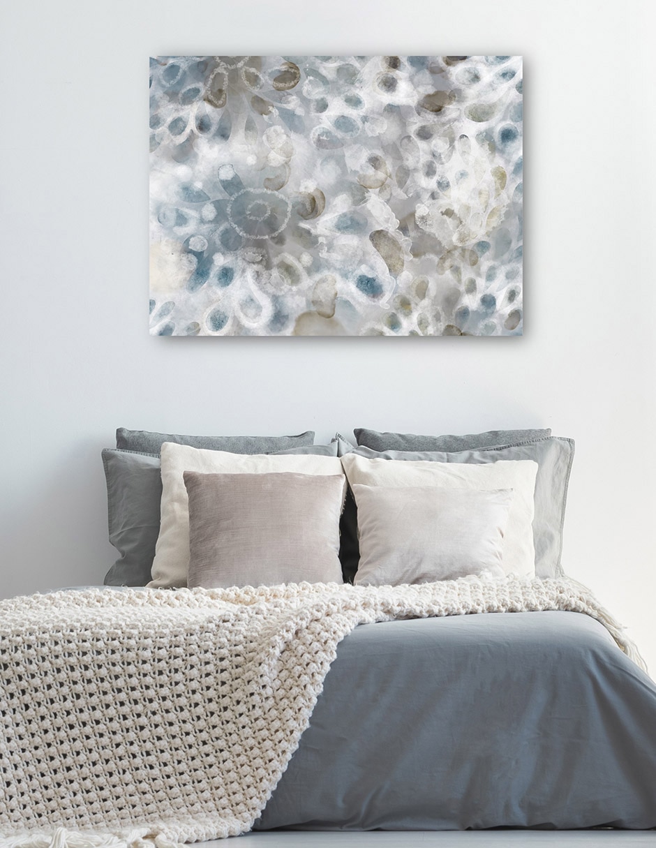 Cuadro decorativo Dúo de Pétalos técnica mixta Formas 5