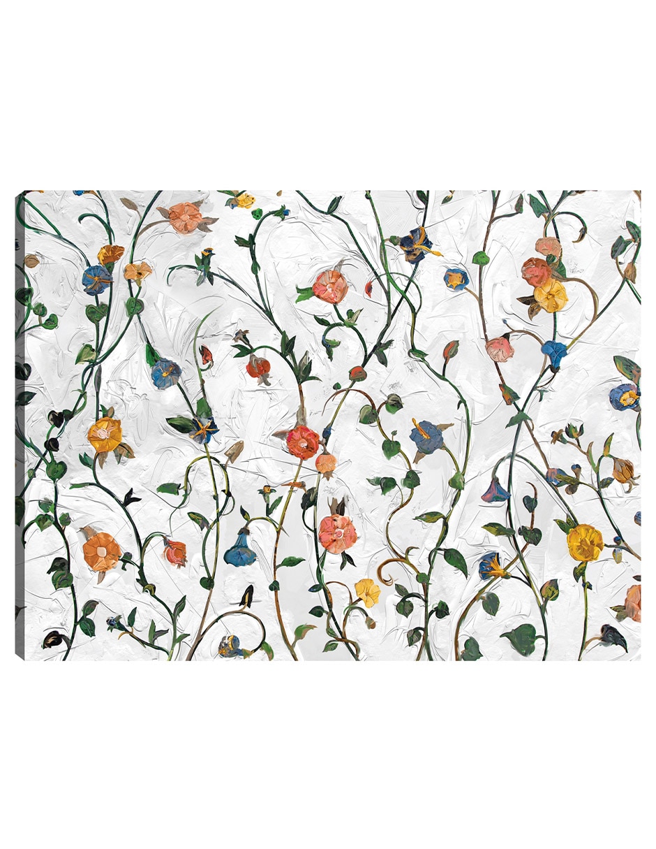 Cuadro decorativo Enrejado de Jardín técnica mixta Primavera