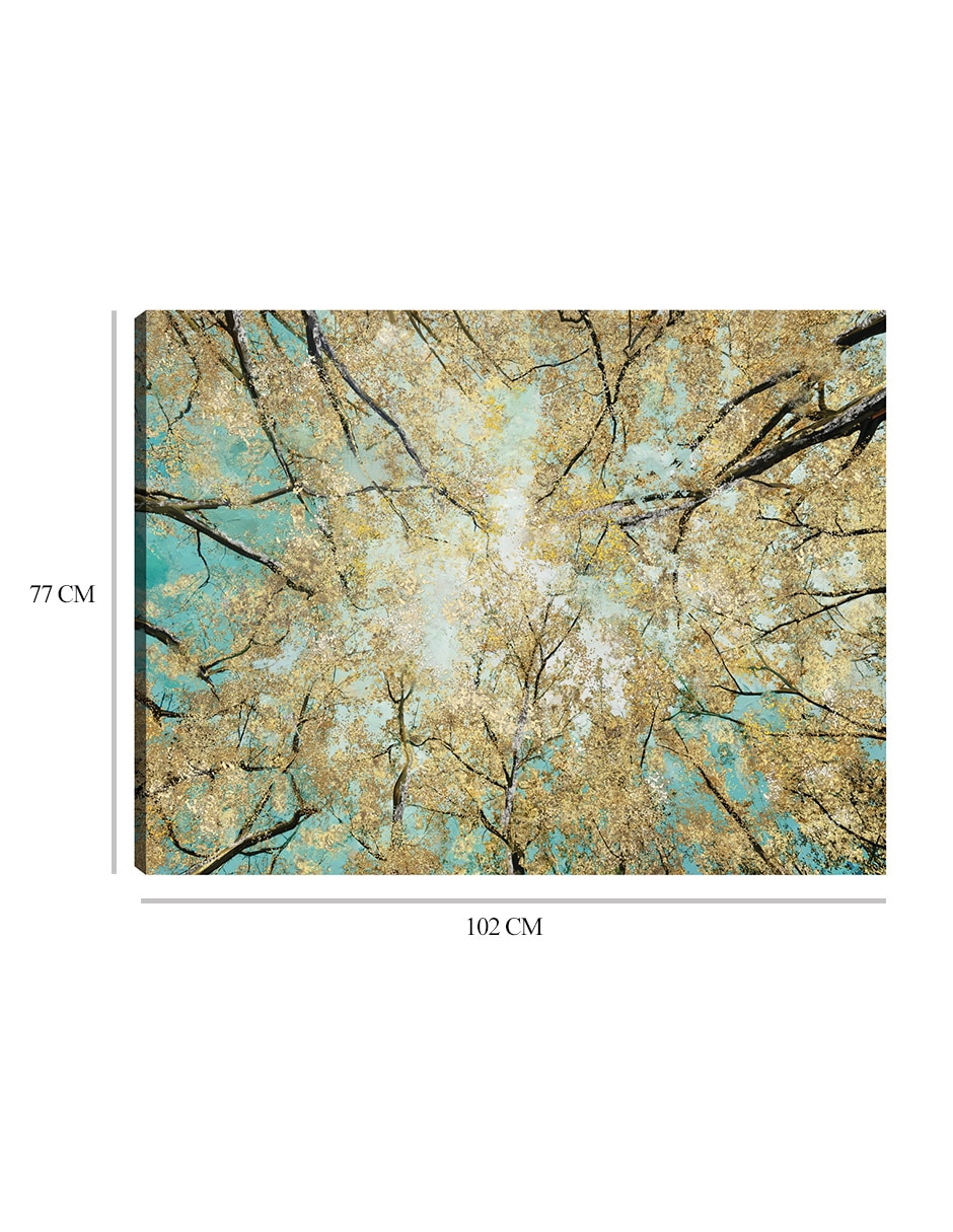 Cuadro decorativo Cielo Alto técnica mixta Primavera 9
