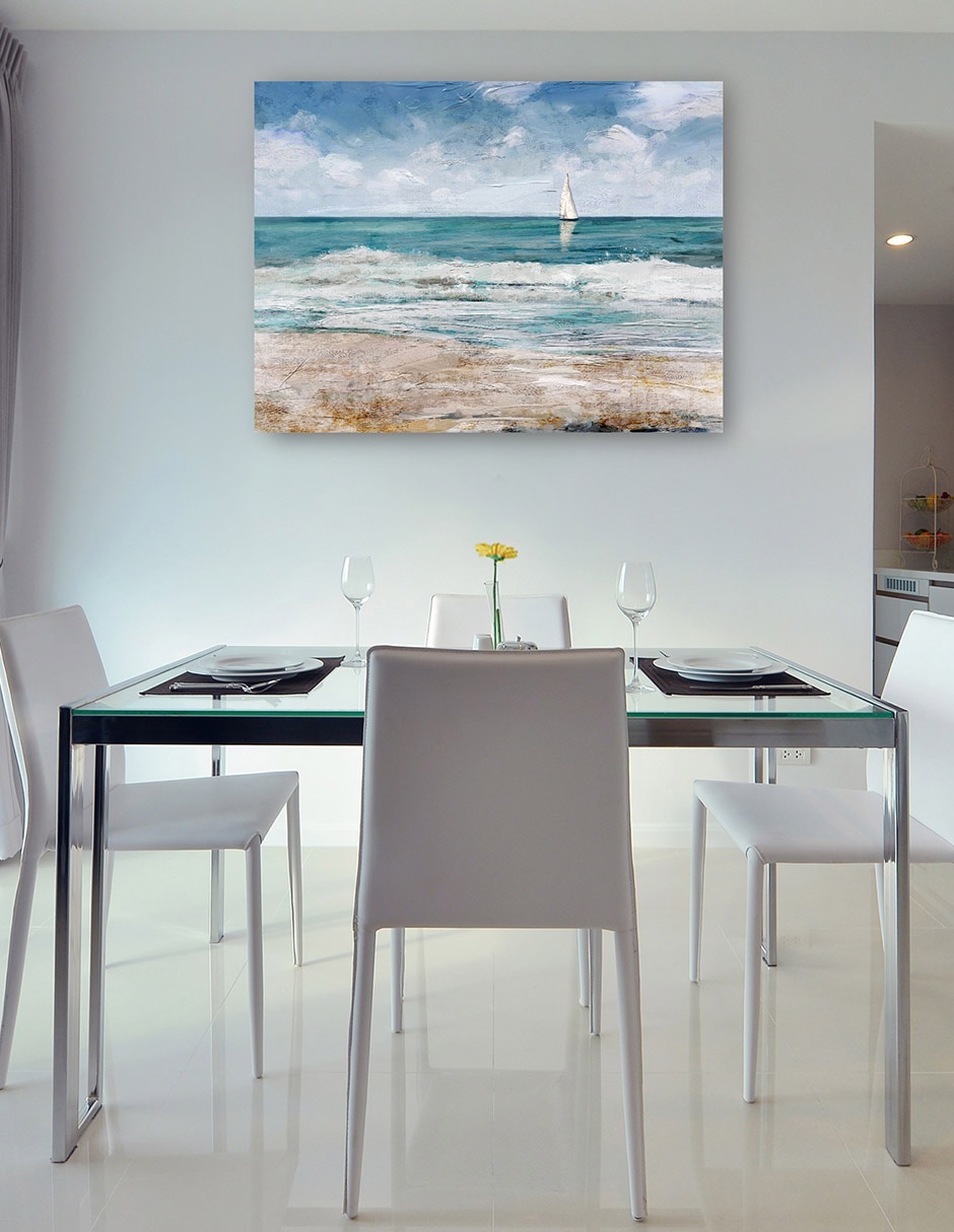 Cuadro decorativo Cayo Verano técnica mixta Playas 6