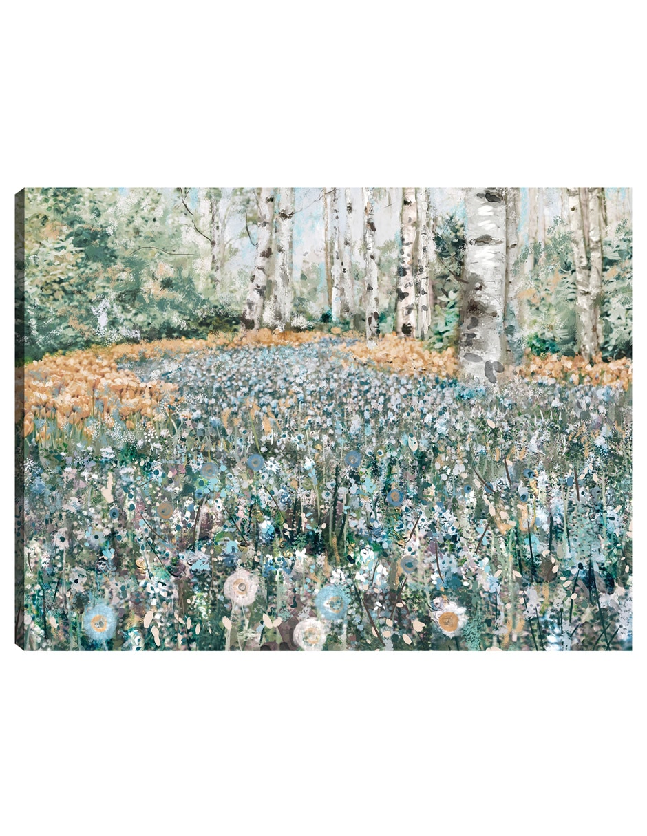 Cuadro decorativo Flores del Bosque técnica mixta Primavera Cuadro decorativo Flores del Bosque técnica mixta Primavera