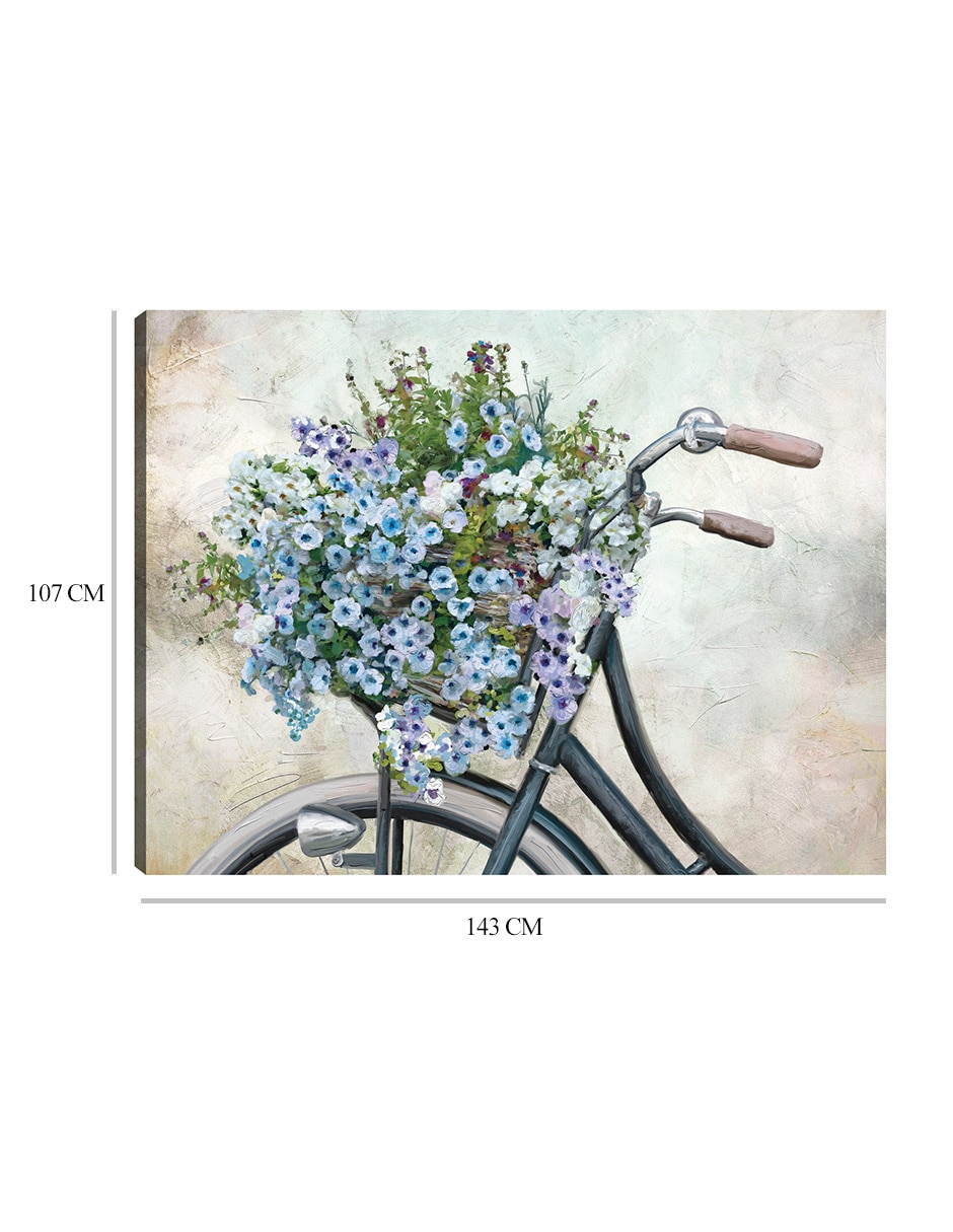 Cuadro decorativo Dulce Paseo técnica mixta Arreglo Floral 2
