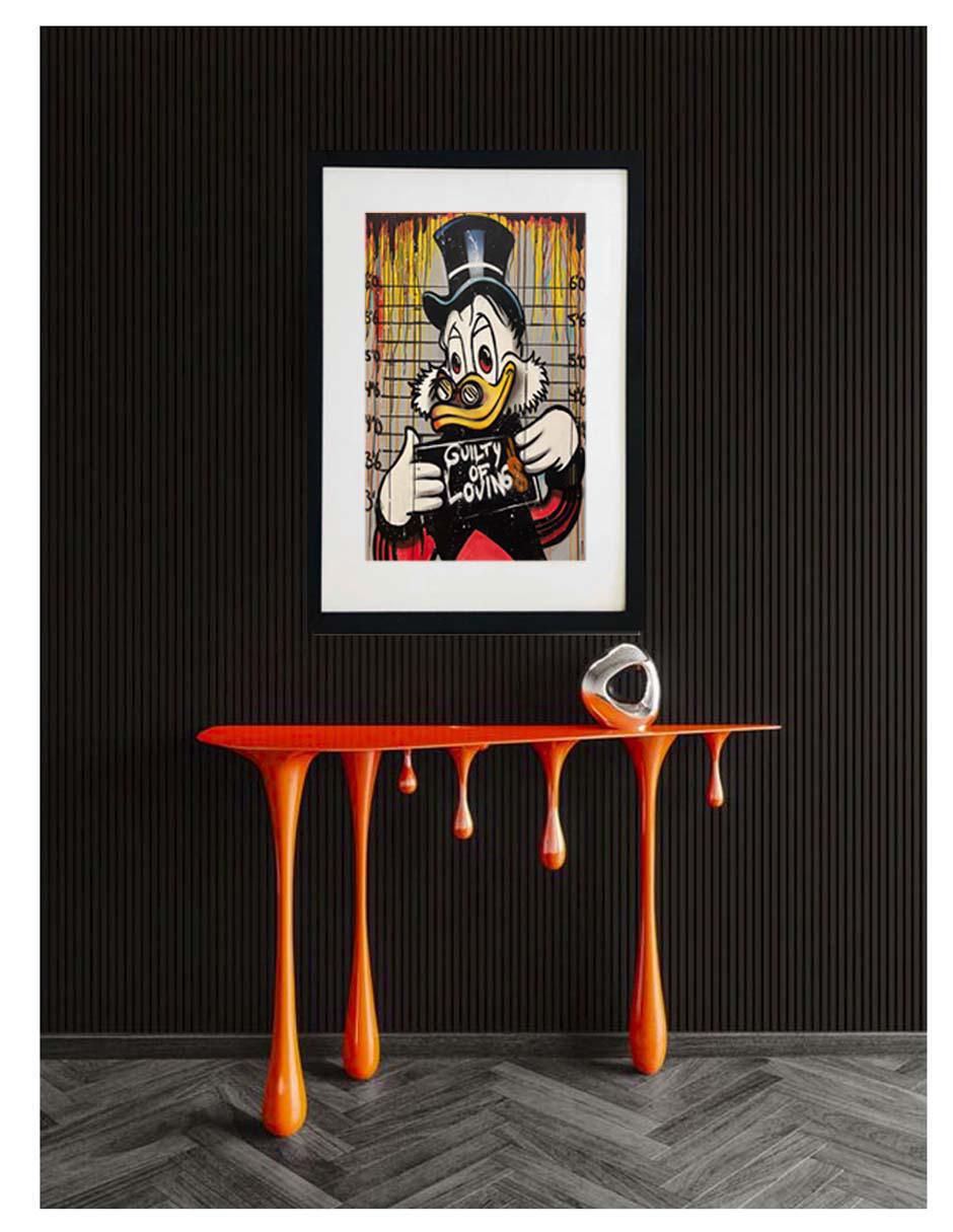 Pintura Rico Mc Pato técnica acrílico 2