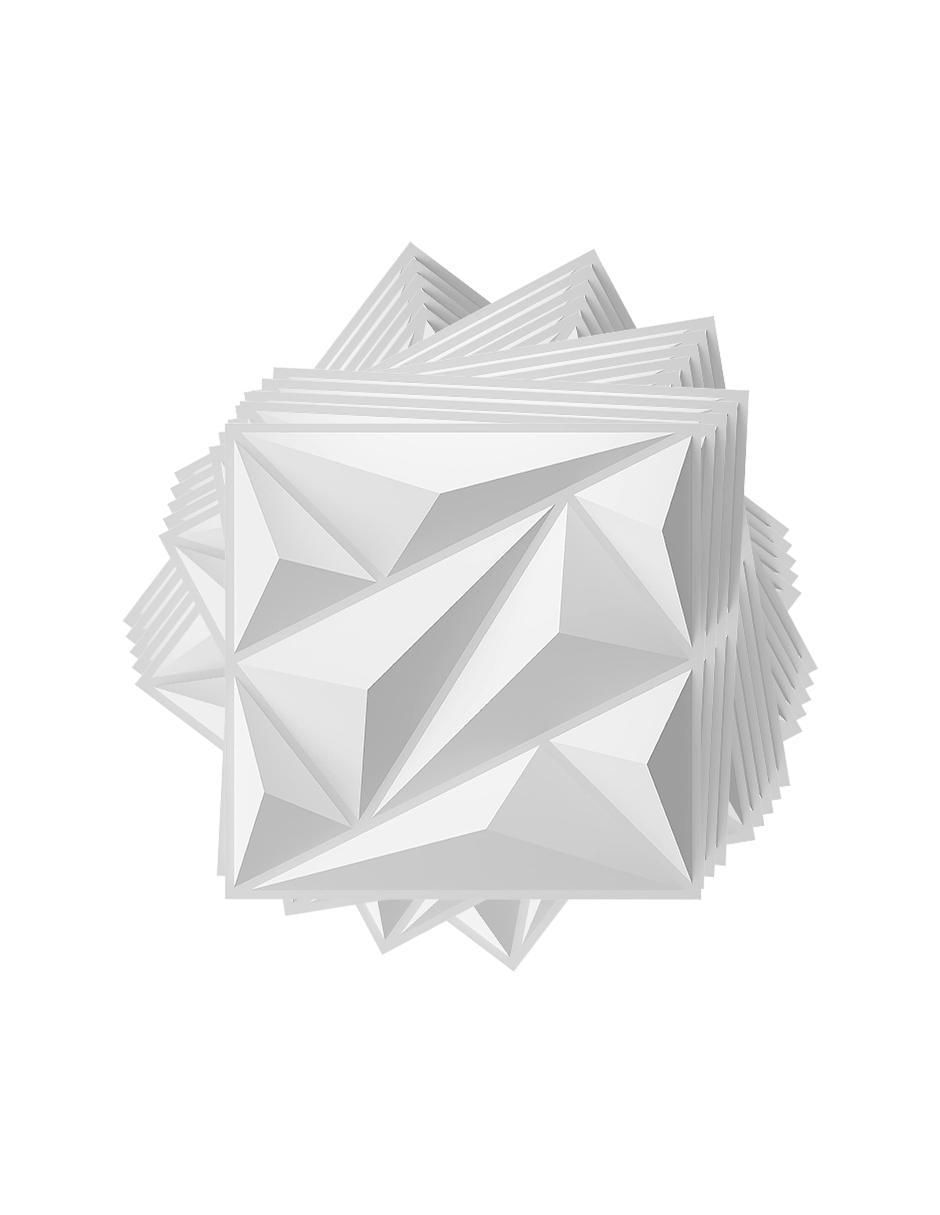 Vinil decorativo lavable triangular 2