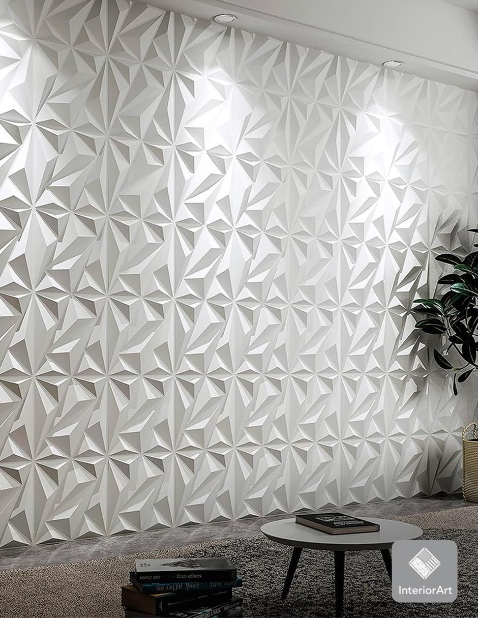 Vinil decorativo lavable triangular 5