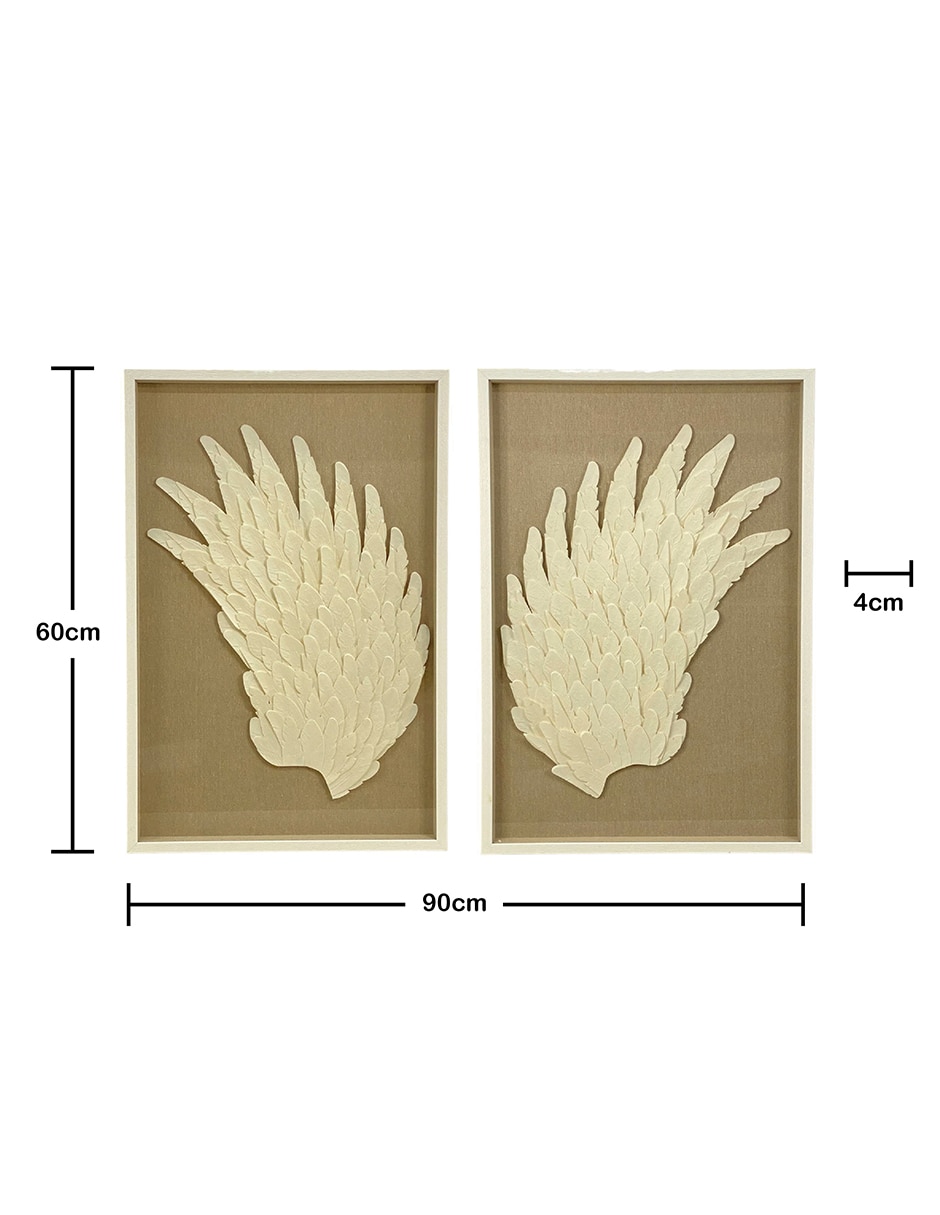 Cuadro decorativo alas
