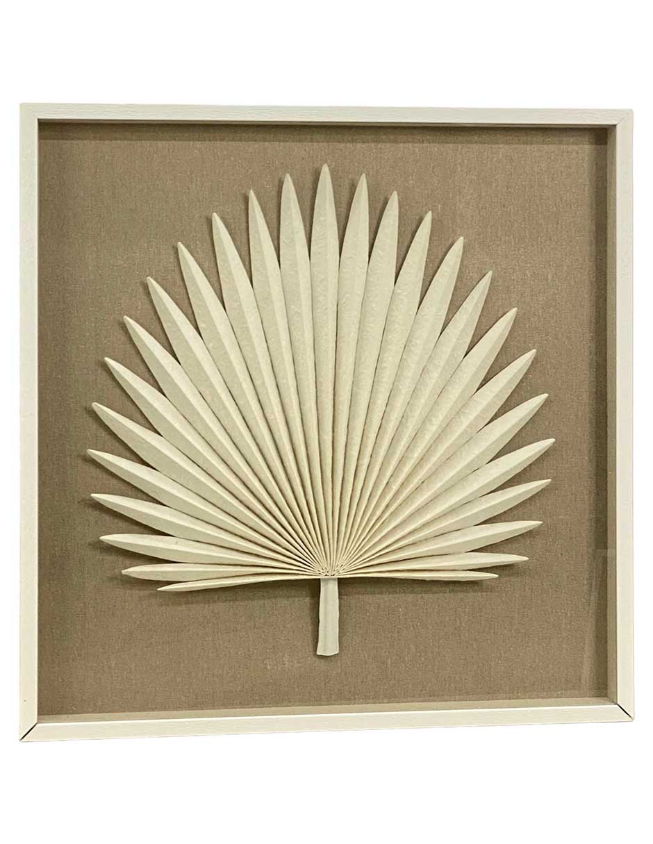 Cuadro decorativo wabi palm 2