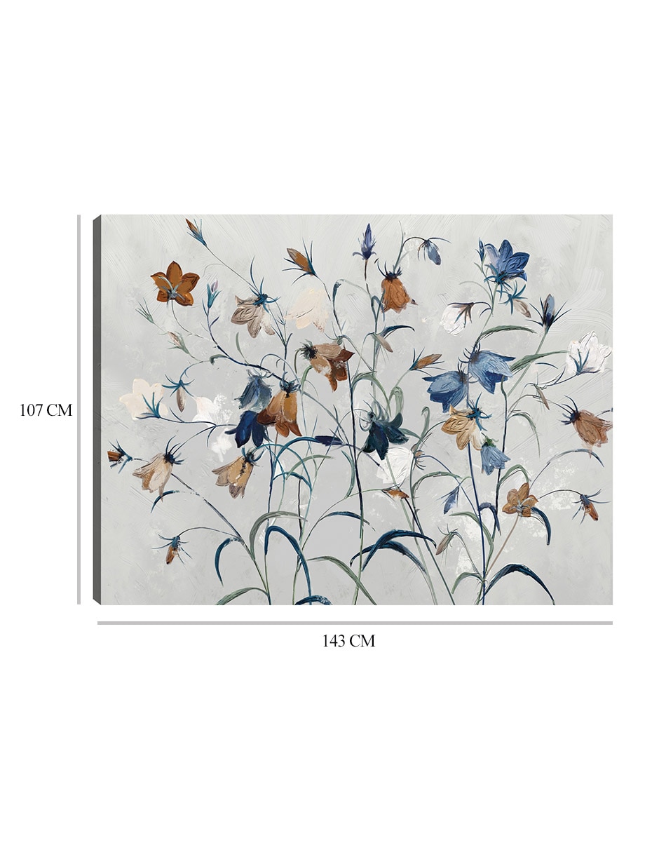 Cuadro decorativo Secretos del jardín III técnica mixta Primavera 2