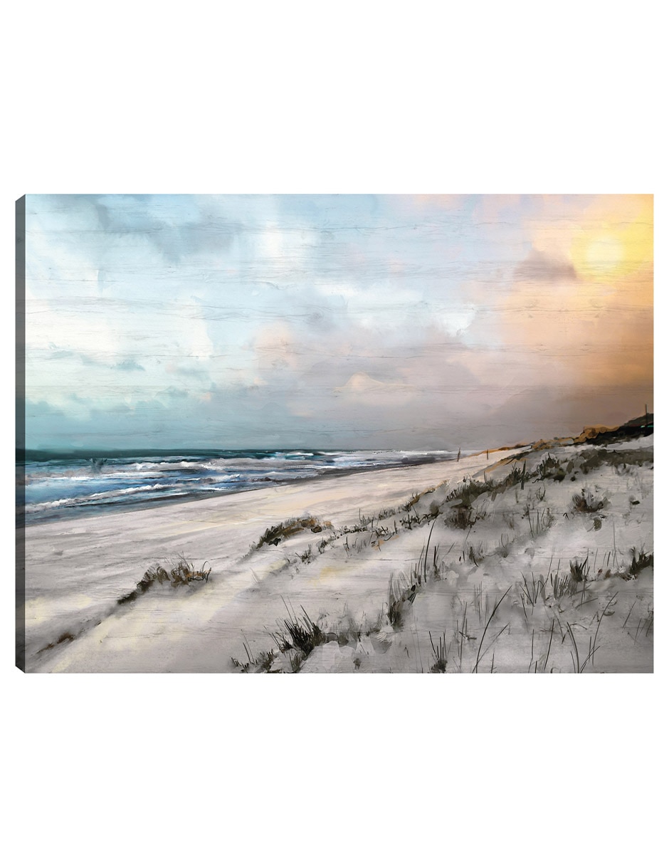 Cuadro decorativo Momento de tranquilidad técnica mixta Playas Cuadro decorativo Momento de tranquilidad técnica mixta Playas