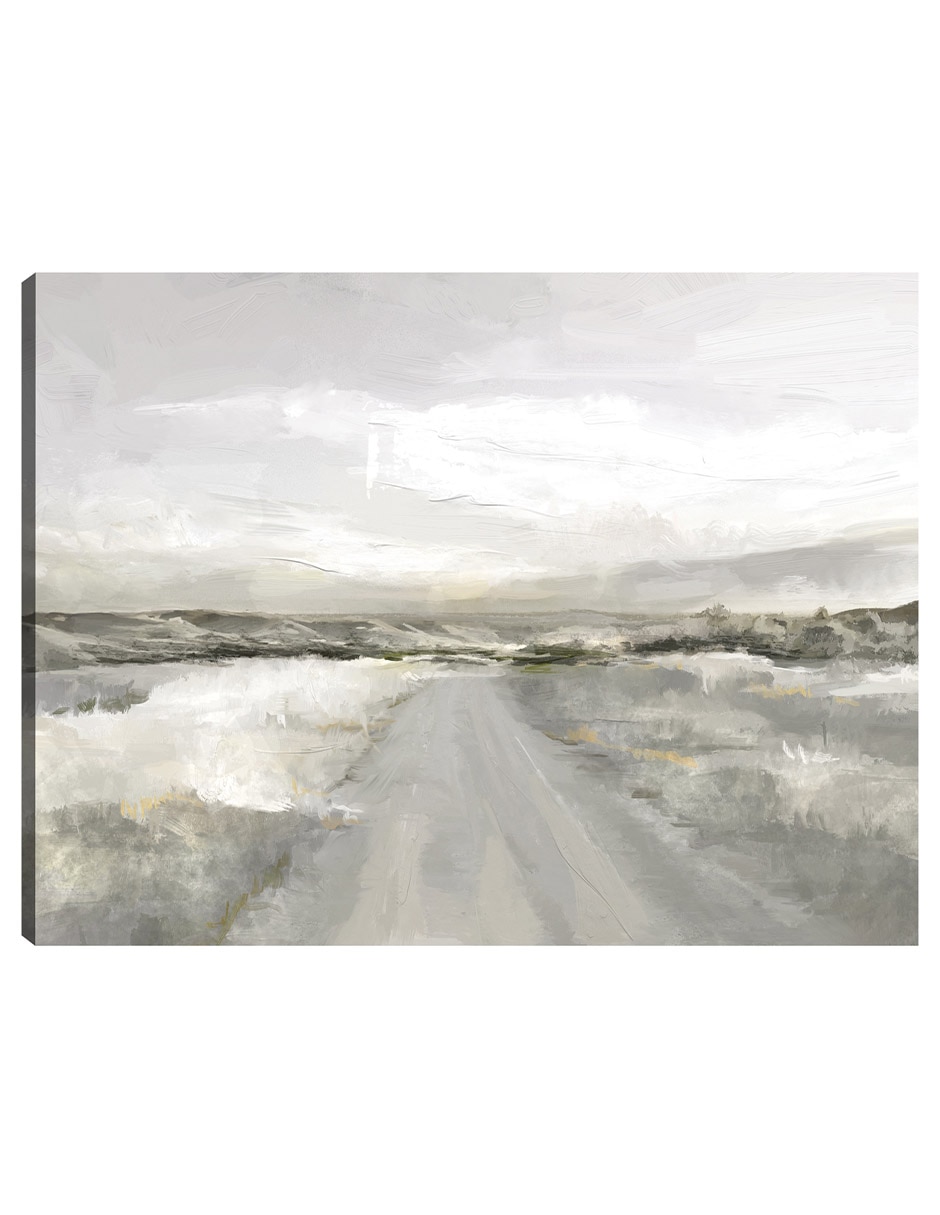 Cuadro decorativo Viaje al campo técnica mixta Caminos