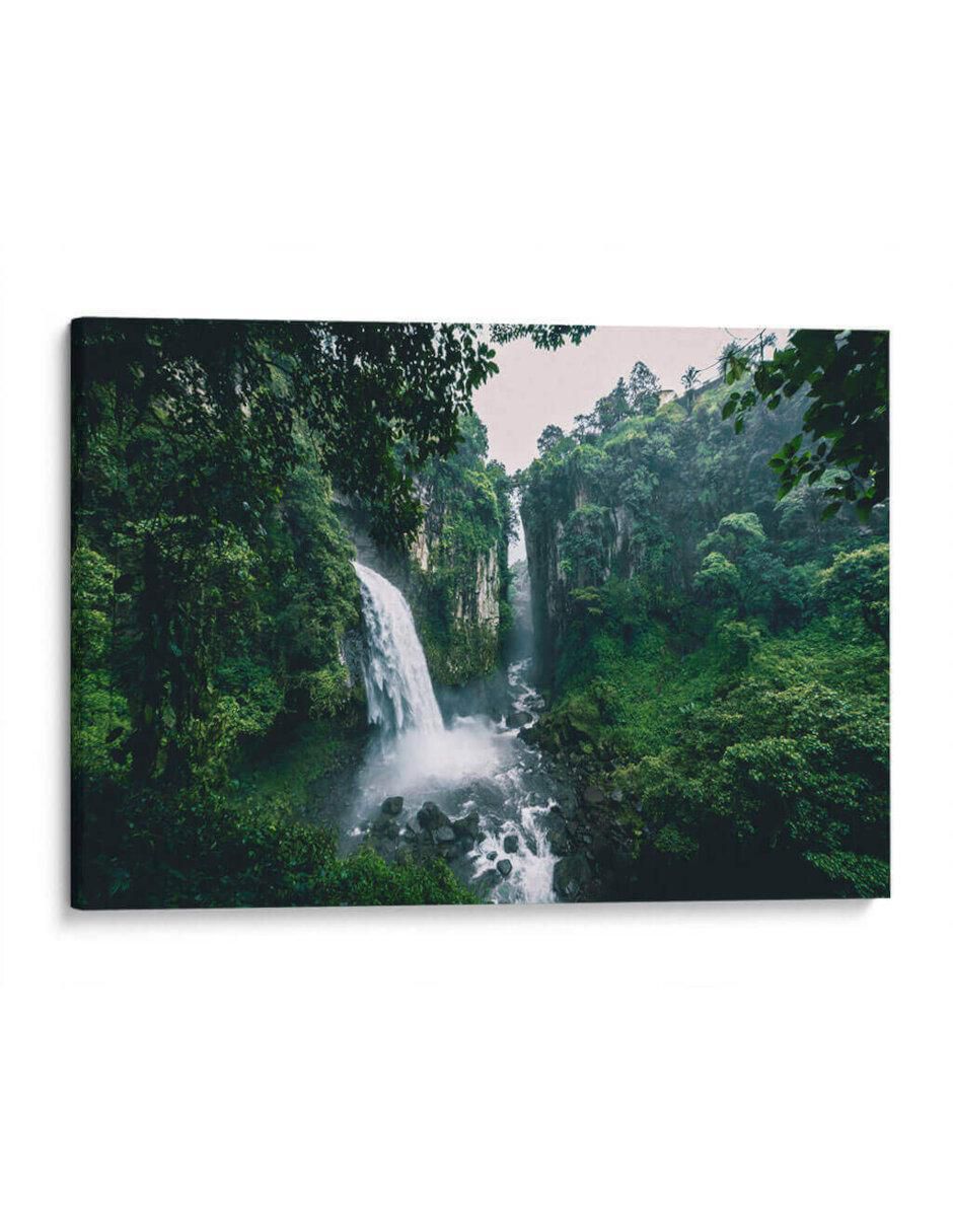 Litografía Cascada de Texolo, Veracruz por 2025mx técnica impresión