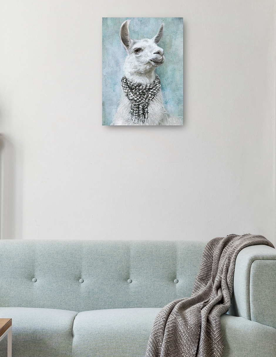 Cuadro decorativo técnica mixta Animales Domésticos 3