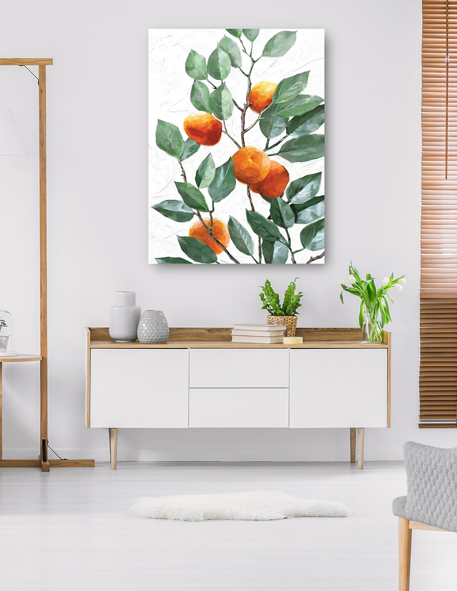 Cuadro decorativo técnica mixta Naturaleza 6