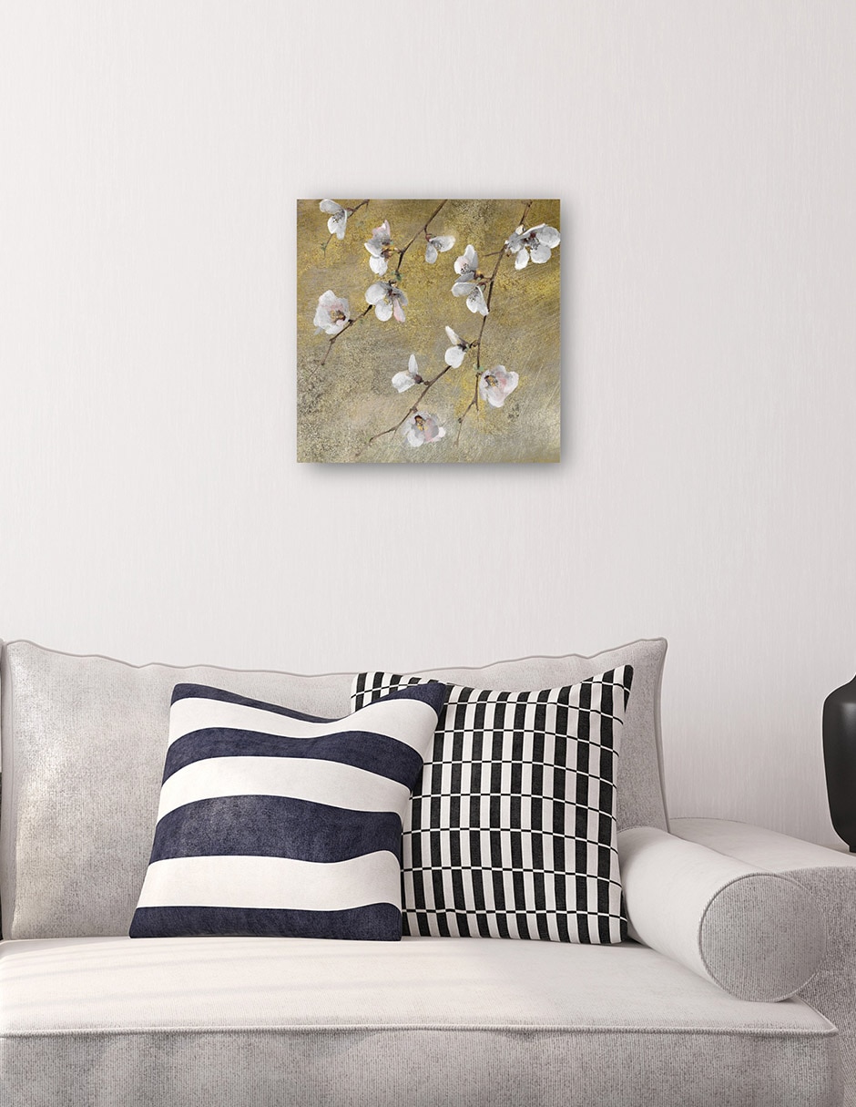 Cuadro decorativo técnica mixta Floración 5